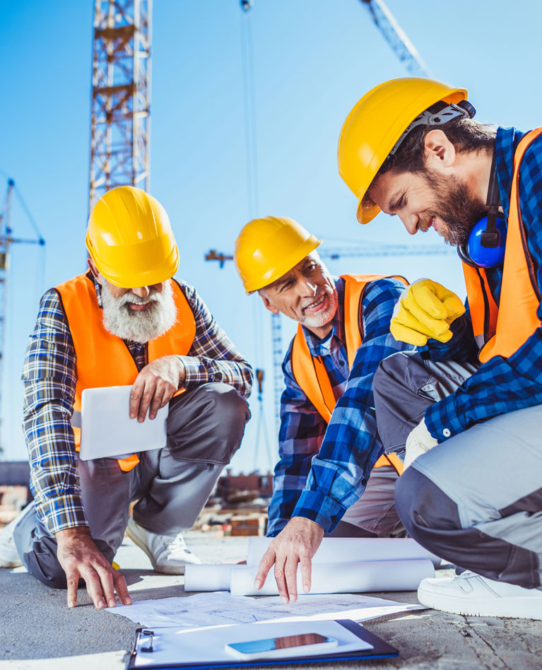 Construction site review