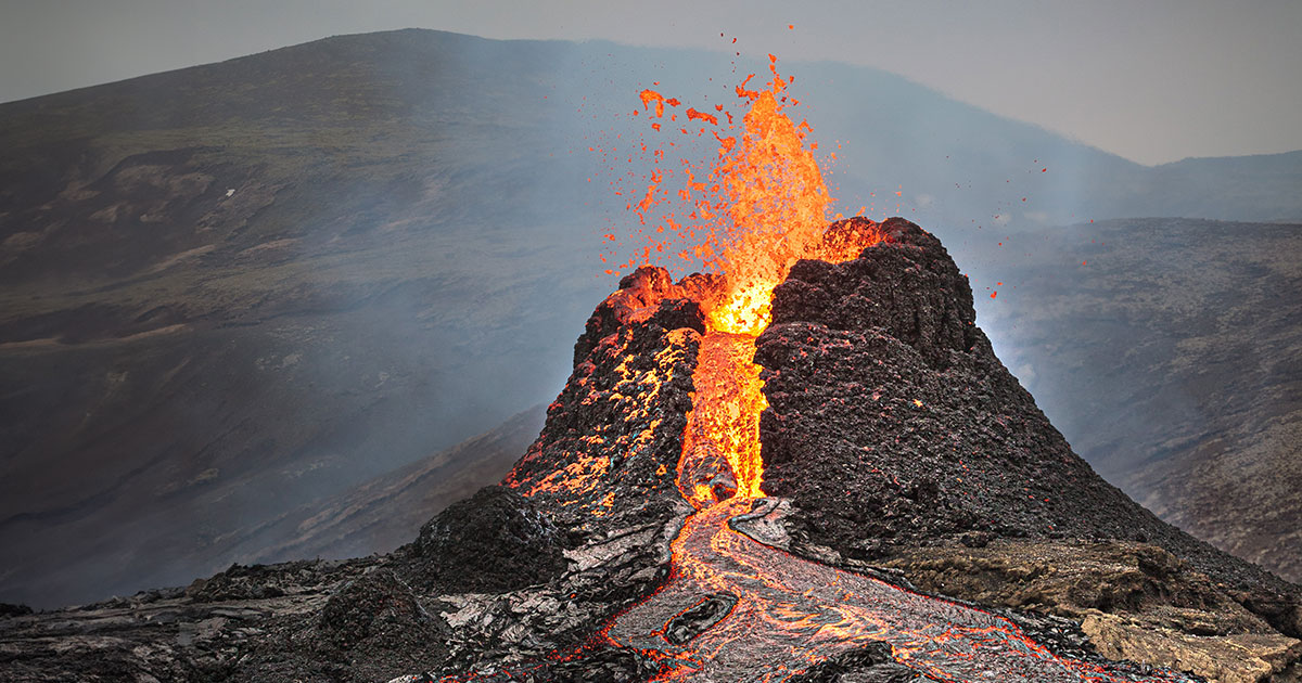 Volatile volcano